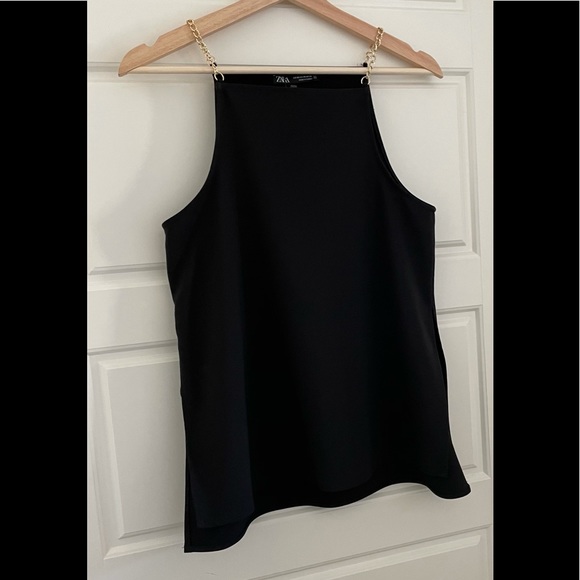 ZARA GOLD CHAIN STRAP CAMISOLE - Picture 10 of 11